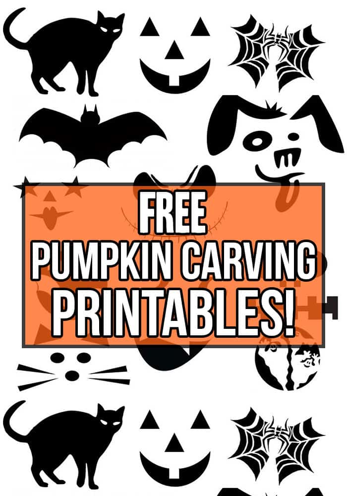 free printable pumpkin carving patterns nikki s plate