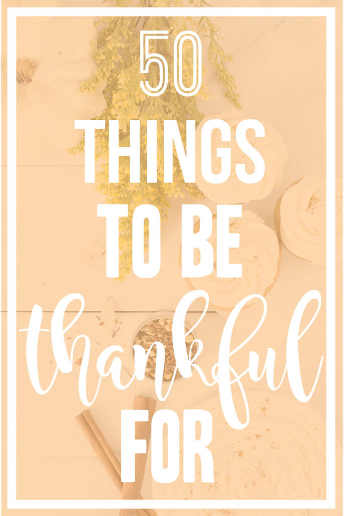 50 Things to be Thankful For || spread the love and this year during the holidays! || Nikki's Plate