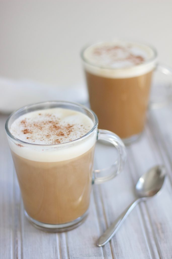 Enjoy a dellicious cup of this dairy free peanut butter coffee in the morning