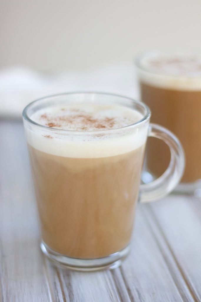 This dairy-free peanut butter coffee is the perfect morning pick-me-up, bursting with flavor!