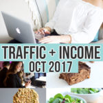 October 2017 Income and Traffic Report for Nikki's Plate