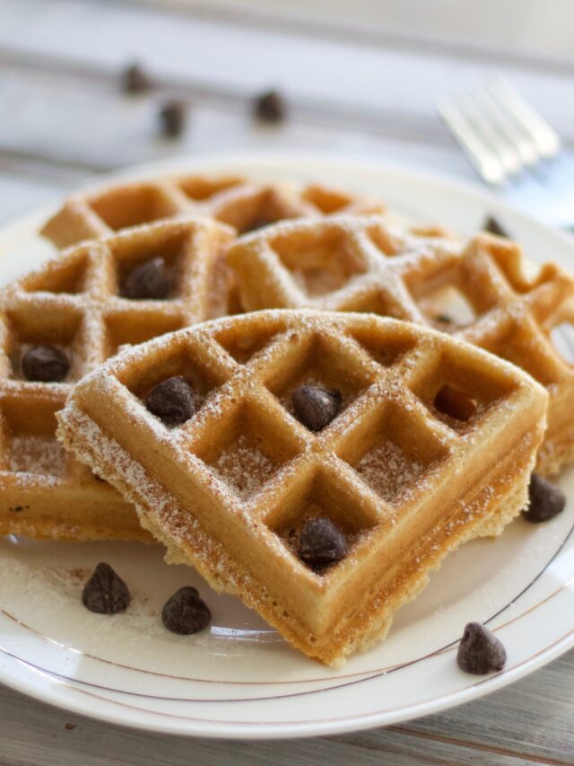 EASY GLUTEN AND DAIRY FREE BELGIAN WAFFLES story Nikki's Plate
