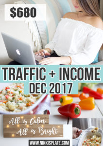 December 2017 income Traffic report