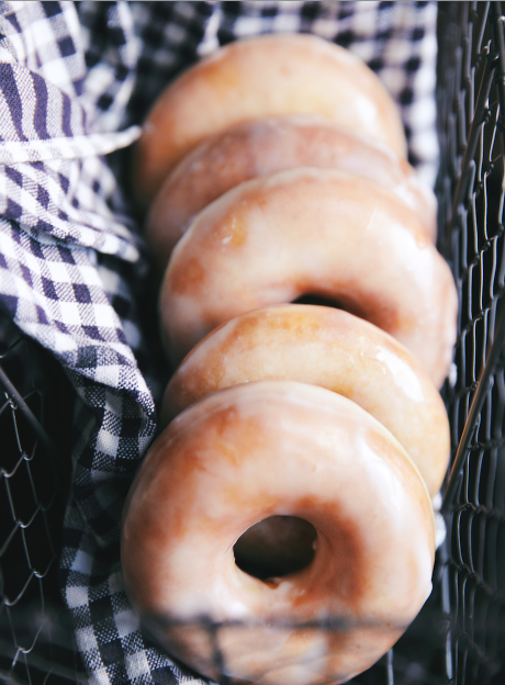 These vegan glazed donuts are light and sweet, perfectly paired with a cup of coffee in the morning