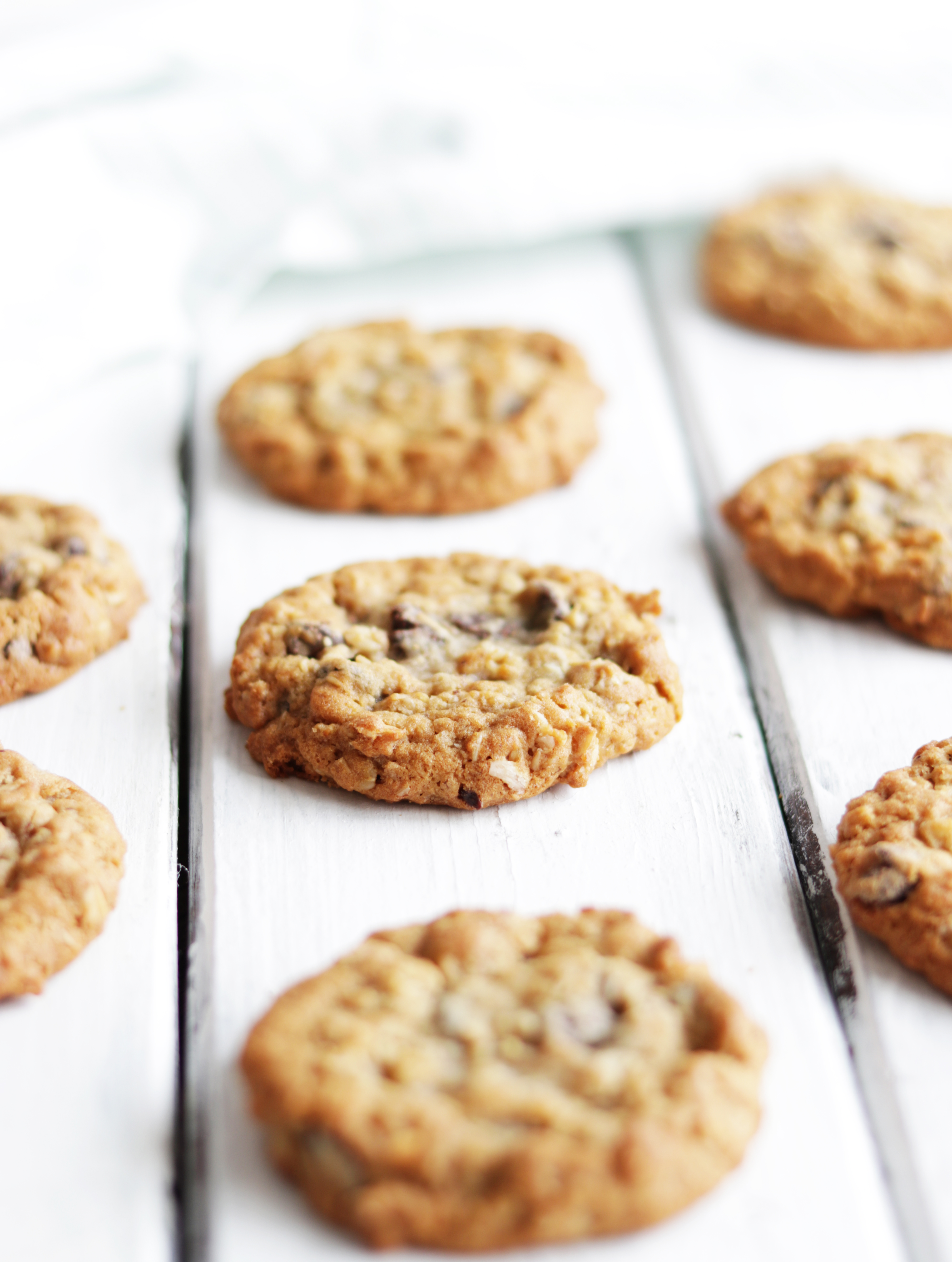 These are the softest, chewiest chocolate chip oatmeal cookies you will find anywhere!