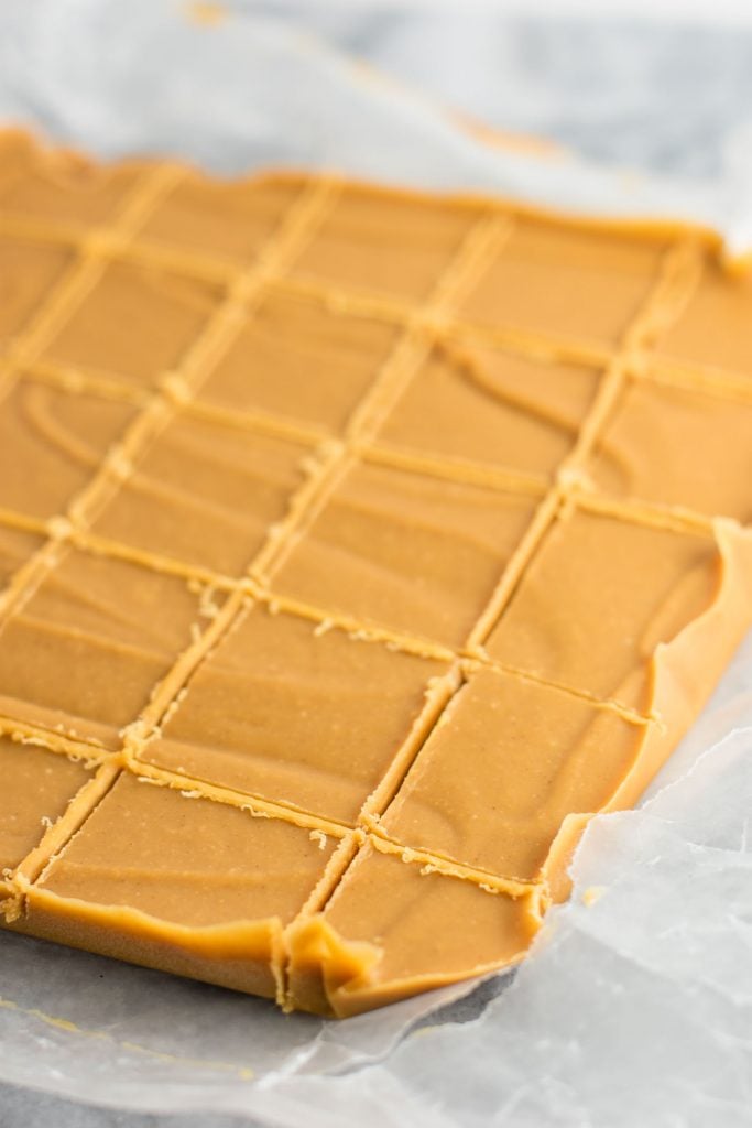 Vegan peanut butter fudge is all natural and dairy-free. It's sinfully sweet, but without the guilt