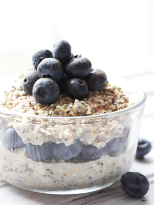 VANILLA BLUEBERRY OVERNIGHT OATS story