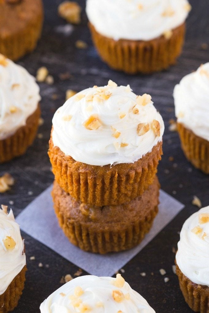 These flourless carrot cake breakfast muffins are like dessert for breakfast! 