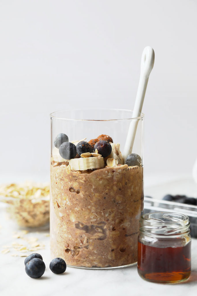 maple overnight oats