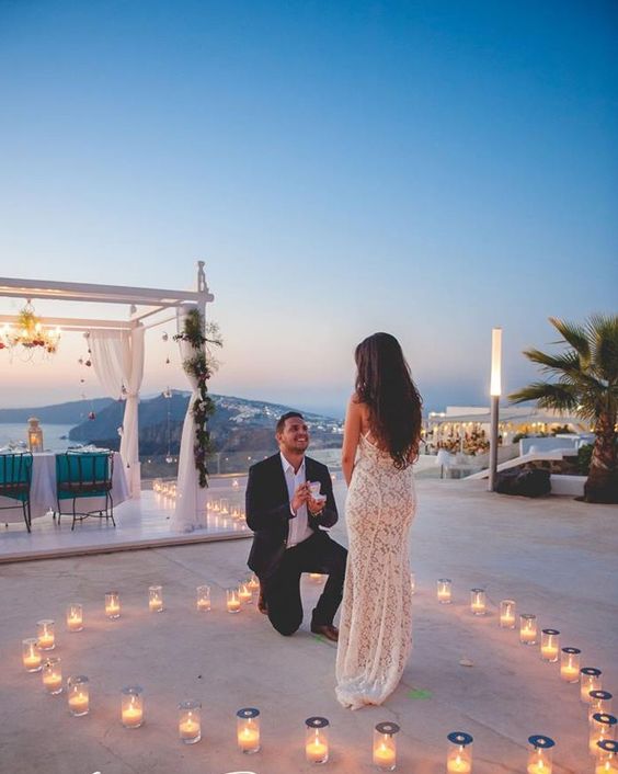 A destination proposal is a romantic way to propose to the love of your life