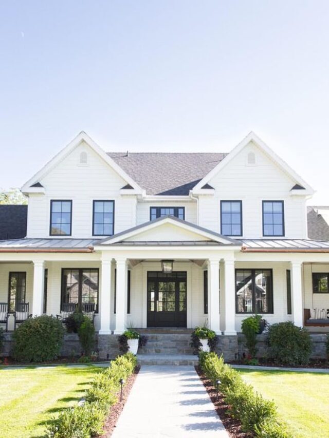 BEAUTIFUL MODERN FARMHOUSE EXTERIORS