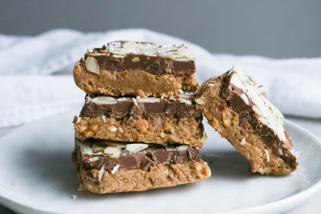 Chocolate Almond Squares {Vegan + GF} Nikki's Plate