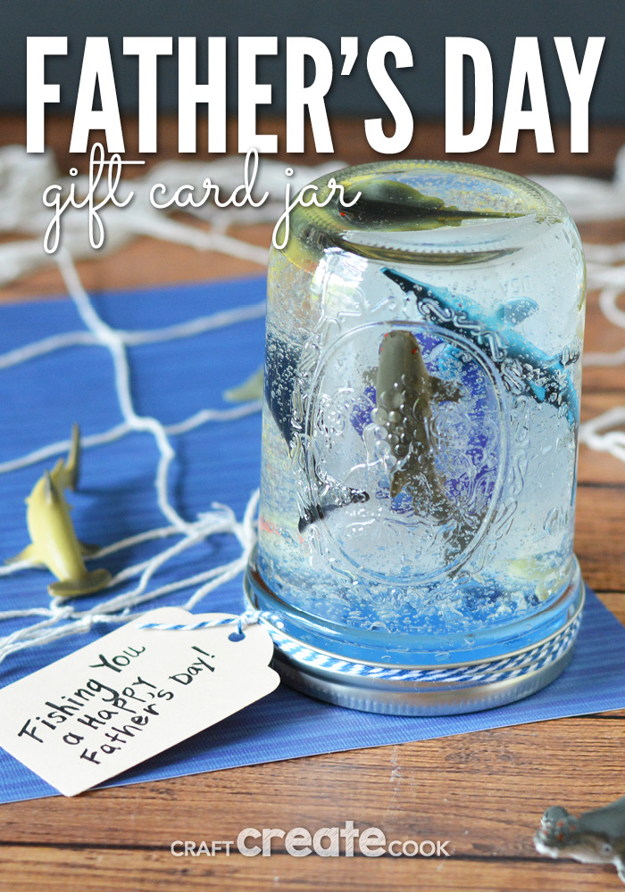 This mason jar gift is the perfect father's day scene and it's filled with hair gel!