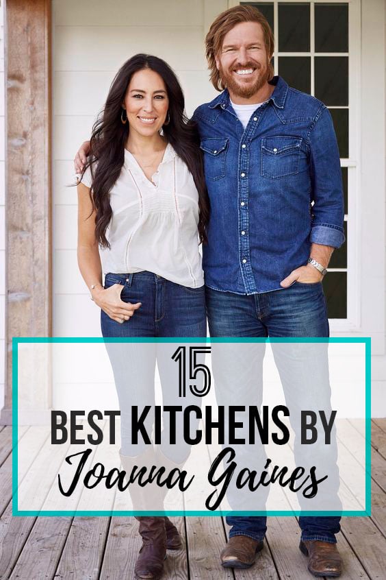 15 Best Kitchens by Joanna Gaines - A round up post of the best kitchens by Joanna Gaines! HGTV's Fixer Upper designer. Country rustic and modern charm. Kitchen renovations. #Joannegaines #HGTV #fixerupper #kitchens