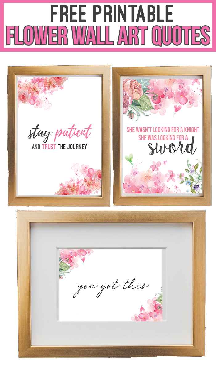 13 FREE Floral Wall Art Printables Nikki's Plate