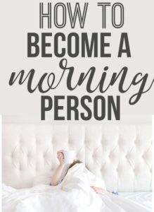 Become A Morning Person || Easy Ways to Better Your Life in Just One Week; useful tips and to transform your life. Ways to harness your positivity and pursue your dreams. Improve your mindset to achieve your goals. {Self Help, Advice, Life Coaching}