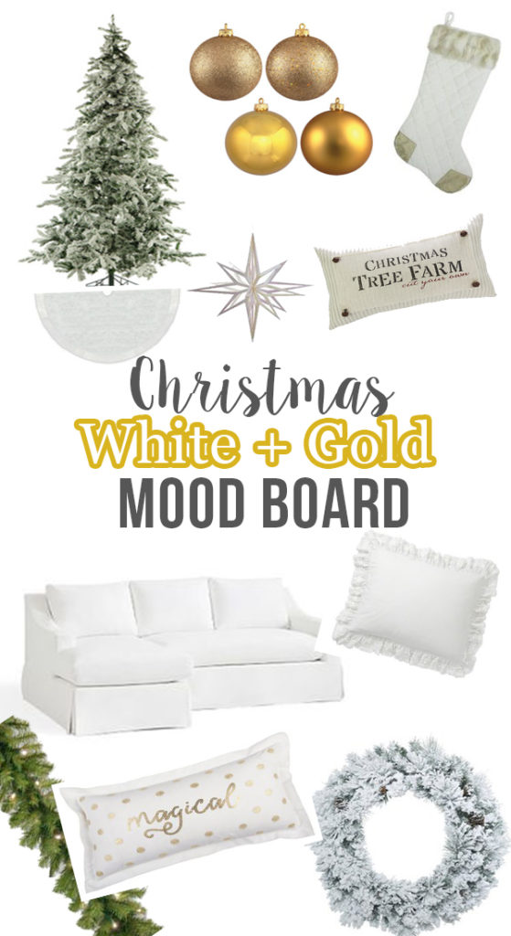 Decorate for Christmas this year with these must-have white and gold Christmas decorations.