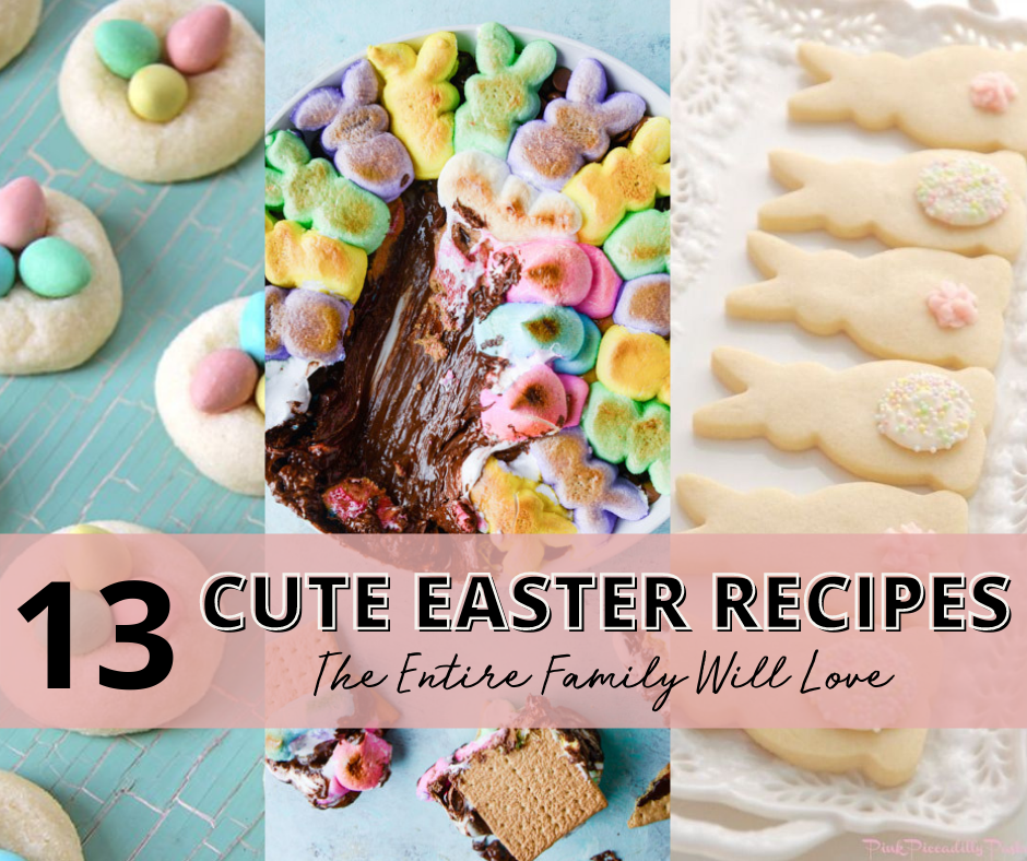 Cute Easter recipes to make for your family holiday this April! Who wouldn't want to eat these adorable creations! Food, appetizers, desserts, and snacks. 