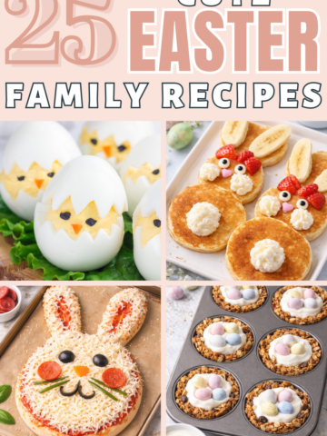 Discover 25 easy and cute Easter recipes perfect for family celebrations — from cute desserts and snacks to creative appetizers that are sure to impress!