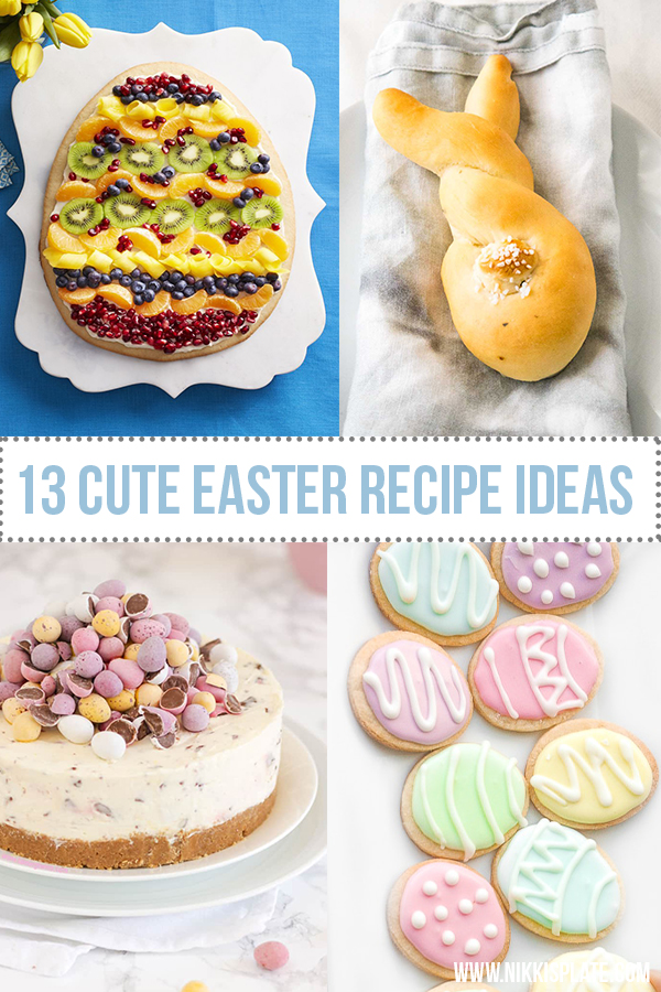 Cute Easter Recipes || Dessert and appetizers - www.nikkisplate.com