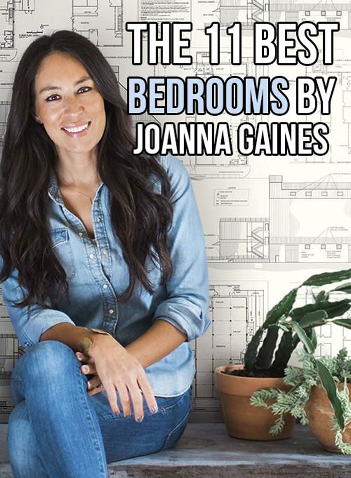 11 Best Bedrooms by Joanna Gaines: Here are the top ten bedroom designs and renovations done by Joanna Gaines from Fixer Upper! - Nikki's Plate