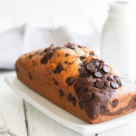 Quick and easy vegan chocolate swirl banana bread. Gluten free and dairy free. Health alternative to a sweet treat! Bake fresh or freeze dough for later use. Enjoy every moist soft chocolatey bite! #chocolatebananabread #vegan #glutenfree #bread - Nikki's Plate