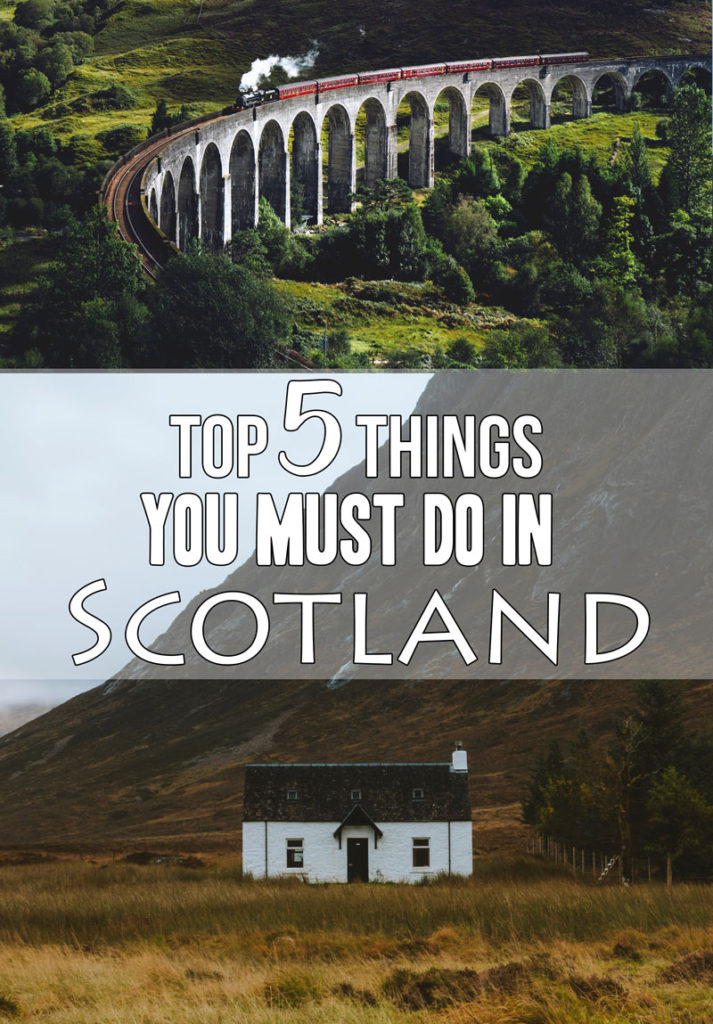 Here are the top 5 things you must do when visiting Scotland! Top five activities to make your trip to Scotland worth every minute! Travel adventures with Nikki's Plate #scotland #travelguide #europe www.nikkisplate.com
