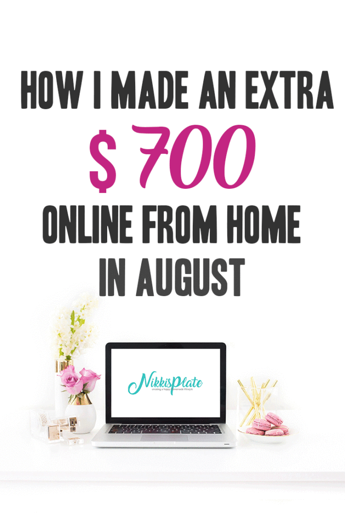 Blogging Income and Traffic Report: How I made $762 Blogging in August 2019 - Details on my traffic and income from my blog this past August. - Extra Money Online From Home