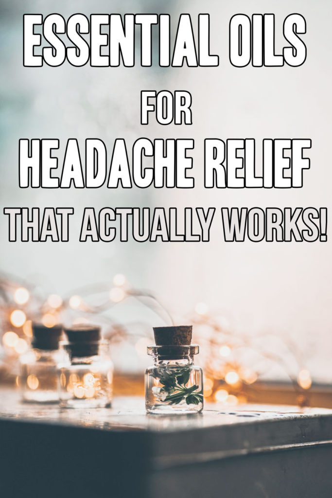 Headache Relief using Essential Oils; A recipe of essential oils that will reduce or completely eliminate your headache or migraine. #essentialoils #headacherelief #headachecure || Nikki's Plate