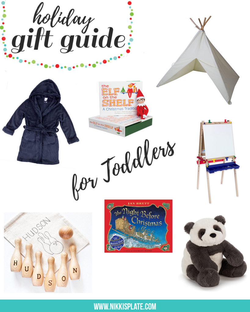 The Toddler Holiday Gift Guide; Have toddler to buy for this Christmas? Here are some present ideas for him or her! #christmasshopping #toddler #giftguide