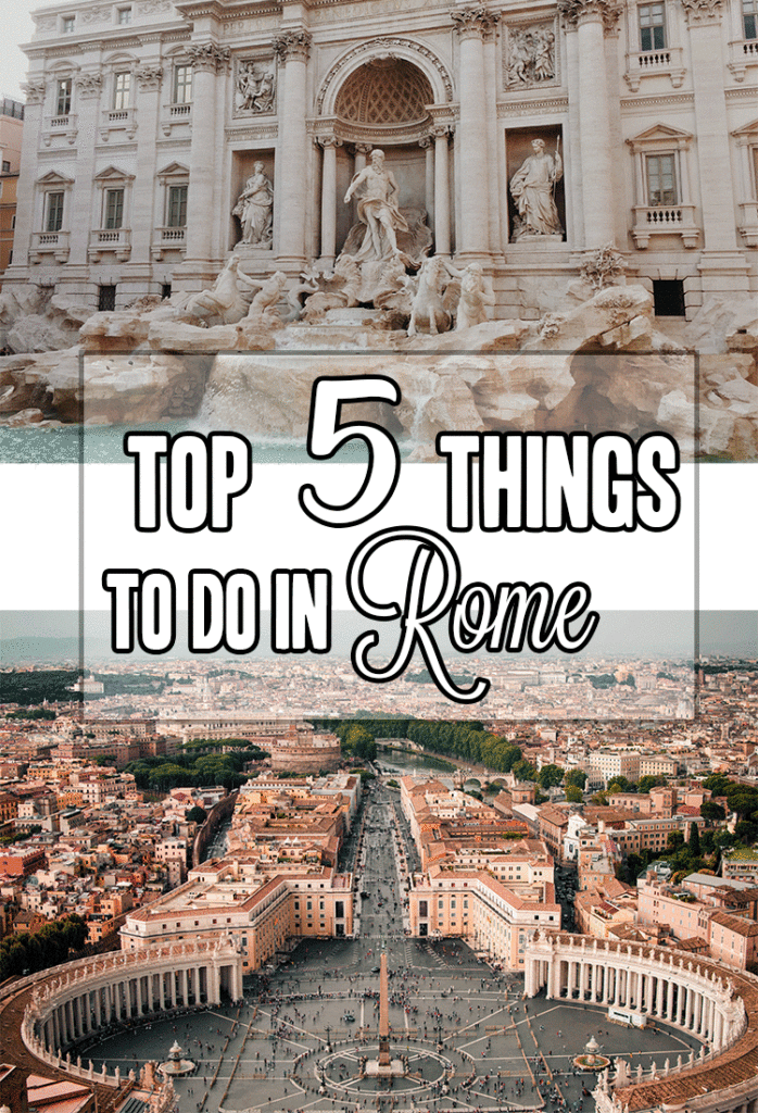 Here are the top 5 things to do while visiting Rome, Italy. Where to eat, where to stay and what to see!