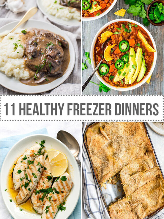 11 HEALTHY MAKE AHEAD FREEZER MEALS story - Nikki's Plate