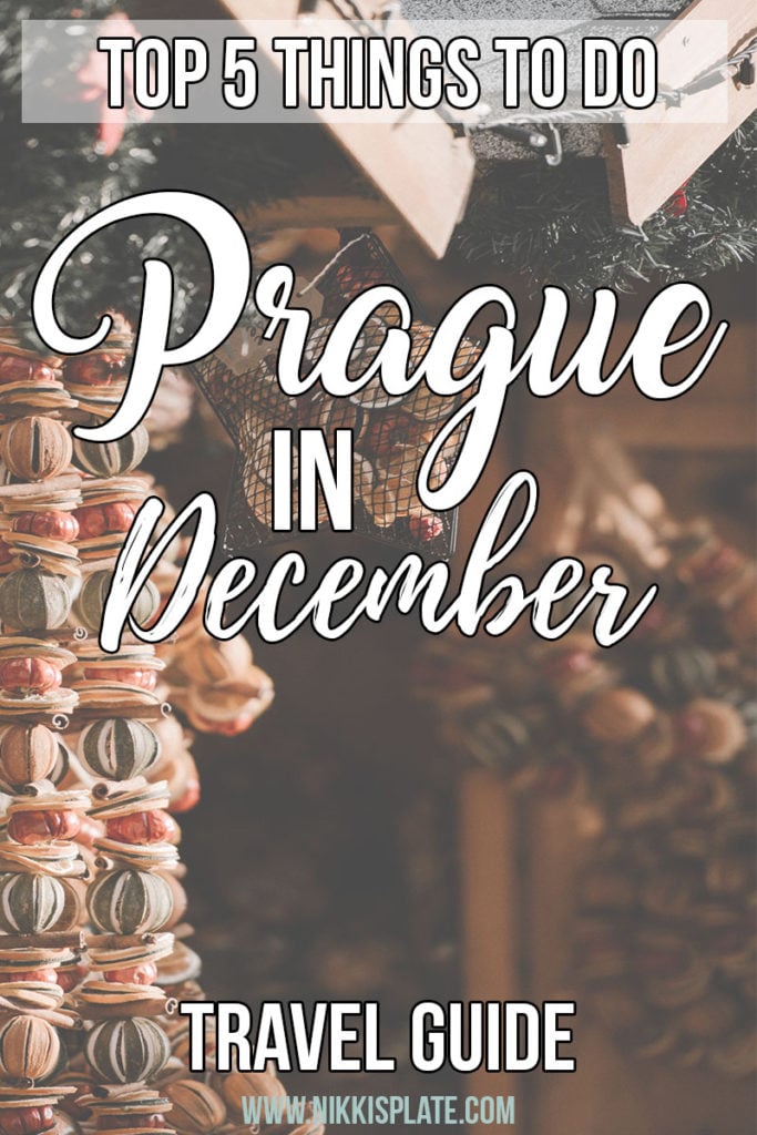 Prague in December; Here are the top 5 things to do: The Old Town Square Christmas Tree Lighting, See Swans on the Vltava River, Try Mulled Wine, Eat at U Sumavy , Christmas Markets at Night