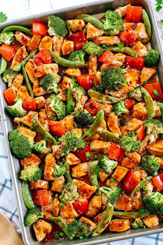 15 Sheet Pan Meals for Fast Weight Loss; Easy and quick meals made on one sheet pan that aid in rapid weigh loss! Eat healthy and get lean! #sheetpanmeals #weightloss - Nikki's Plate