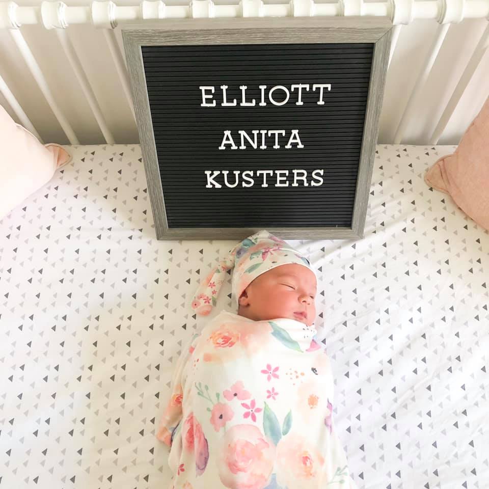 Welcome to the world, Elliot Anita Kusters!