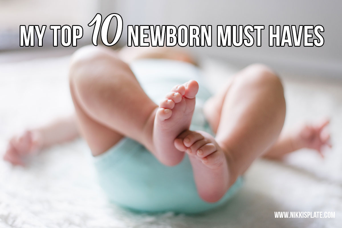 Newborn Must Haves You ACTUALLY Need; Things we could not have lived without during our first few weeks after our baby was born.