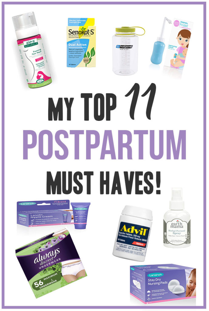 My Postpartum Must Haves