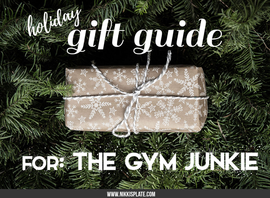 The Gym Junkie Holiday Gift Guide; have a fitness obsessed person on your Christmas list this year? Here are some ideas for the perfect present! #giftguide #fitness #gymjunkie