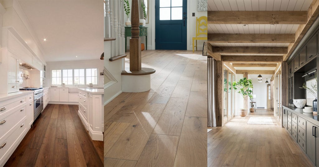Hardwood Floor Inspiration; Here are some hardwood floor types and colours with pros and cons! If you are in the market for hard wood flooring then this is the post for you! #hardwoodflooring - Nikki's Plate