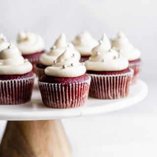 15 Healthy Desserts for Fast Weight Loss; Eat your sweets and lose weight at the same time! - red velvet cupcakes || Nikkis Plate