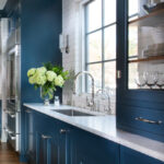 Pretty Blue Kitchen Design Ideas; scrap the white kitchens, blue kitchens are the hottest new design trend! Here are some beautiful examples of all blue kitchens!