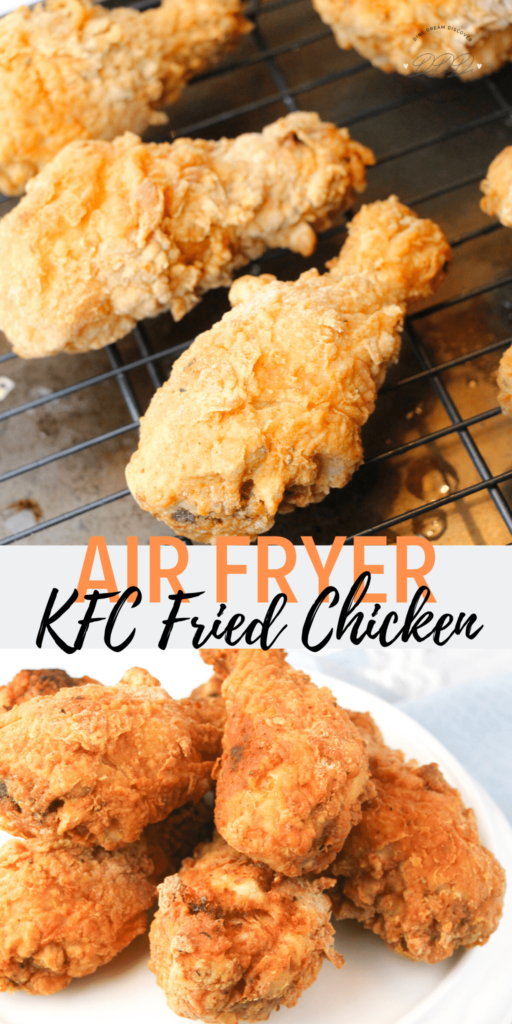 10 Easy Air Fryer Recipes; here are quick and easy air fryer meals! Healthy and delicious! Air Fryer KFC Fried Chicken Copycat