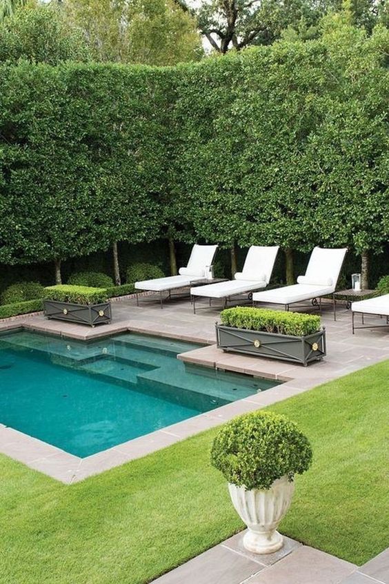 7 Beautiful Swimming Pools Your Backyard Needs; here are 7 gorgeous spa like below ground pools your backyard needs this year!