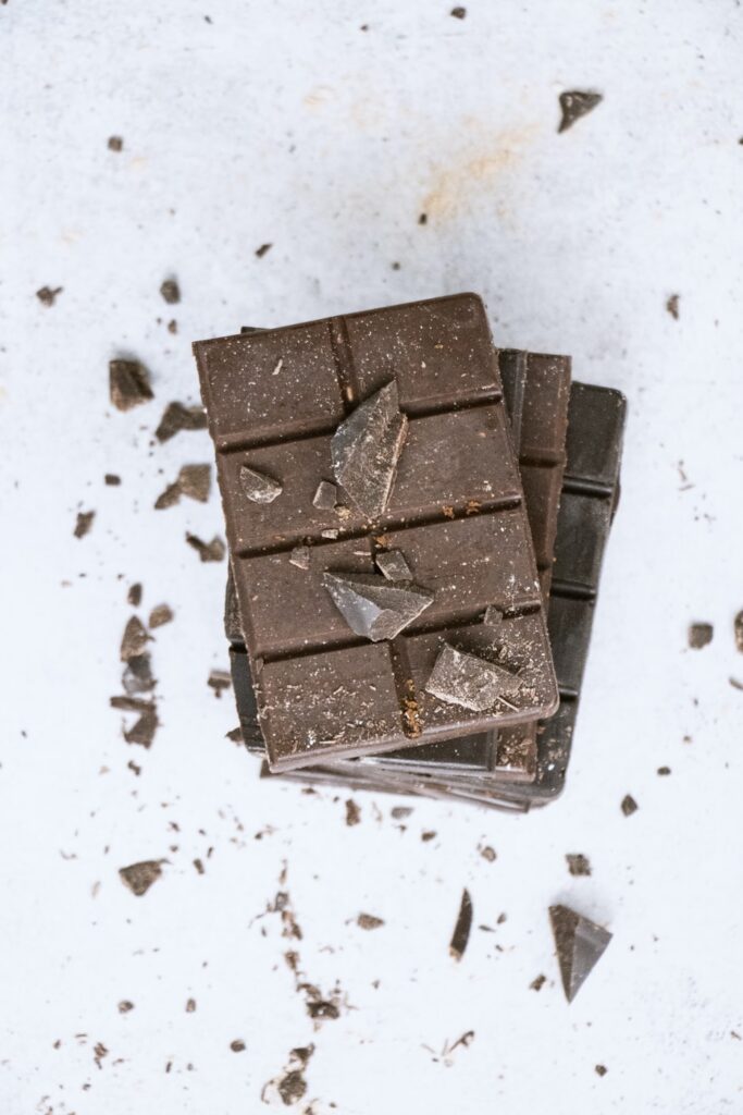 Snacks that Really Healthy People Eat; dark chocolate