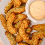 10 Easy Air Fryer Recipes; here are quick and easy air fryer meals! Healthy and delicious! Air fryer avocado fries Recipe