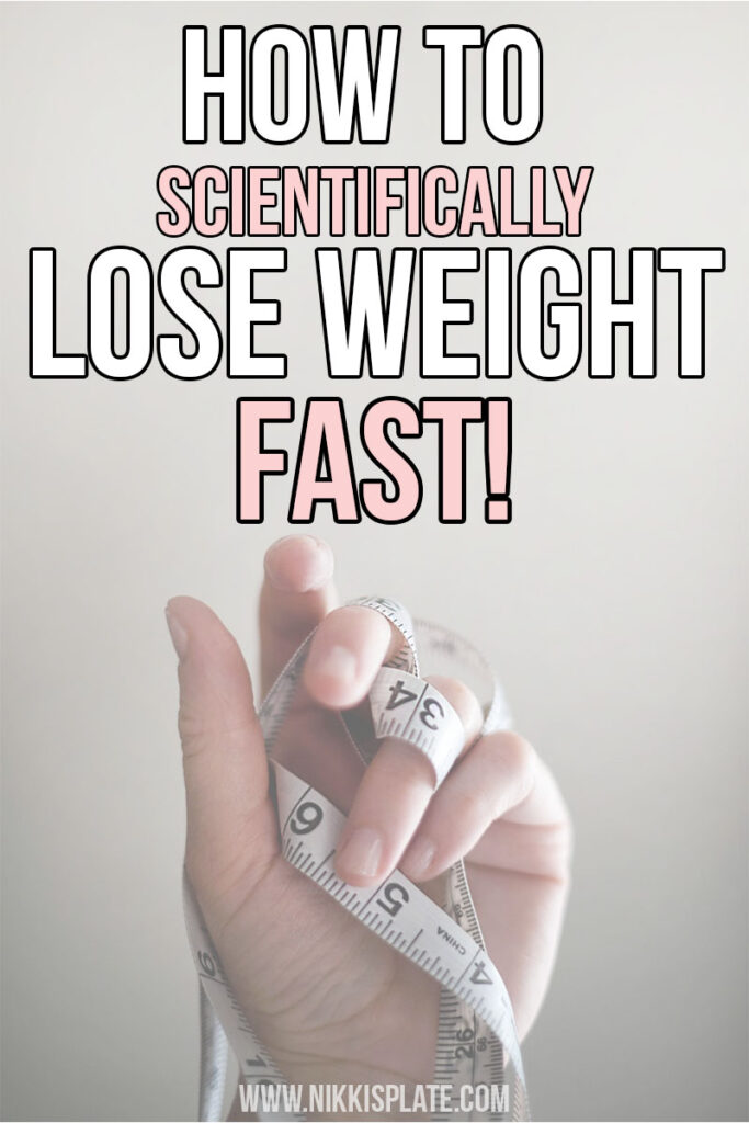 Lose weight fast with these 3 Simple Steps! Scientific facts used to back up these steps to ensure your weight lose journey success!