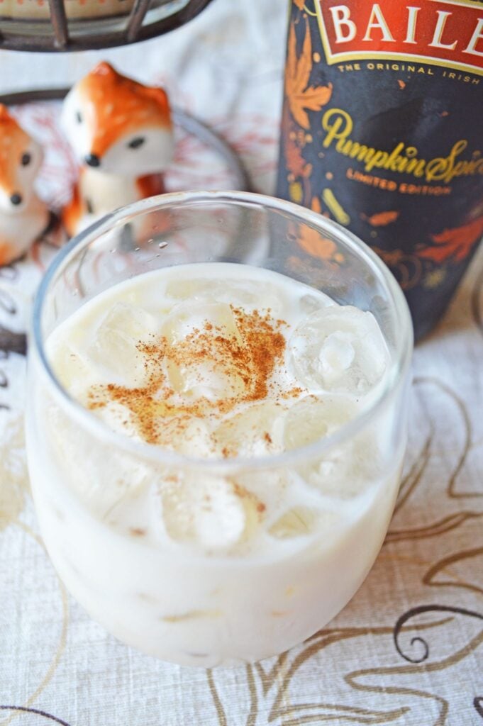 Pumpkin Spice White Russians Recipe - 15 Delicious Pumpkin Drinks for Foodies; Easy and tasty fall drinks to sip on during the autumn season! 