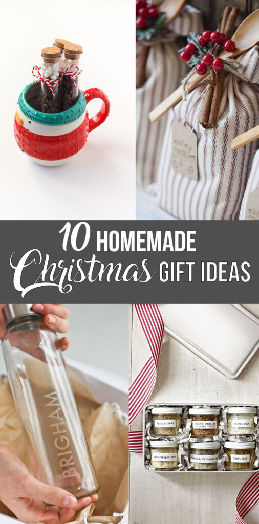 Easy Homemade Christmas Gifts;