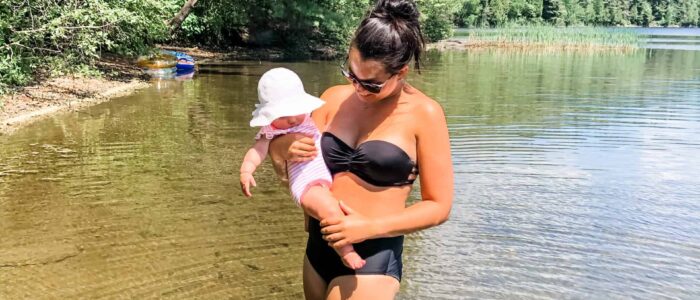 How To Loose Weight After Having A Baby: Everything I Did to Loose 40 Pounds Postpartum; Tips and easy ways to loose baby gains!