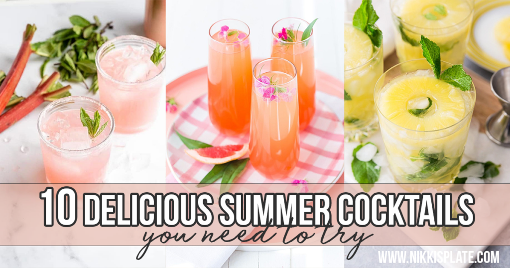 10 Delicious Summer Cocktails